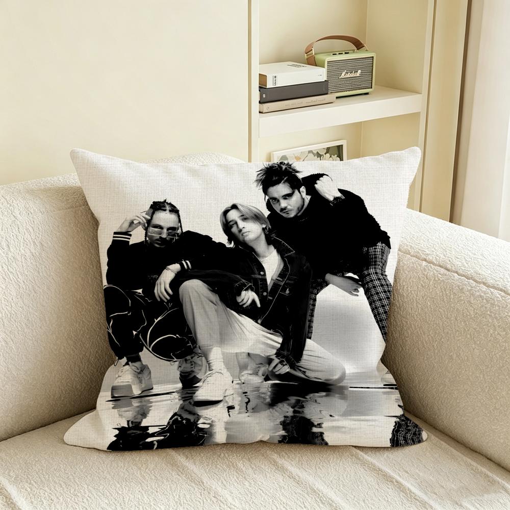 C-Chase Atlantic Cushion Cover Natural Linen Pillowcase Set, All-In-One Decor For Sofa, Bedroom & Chair