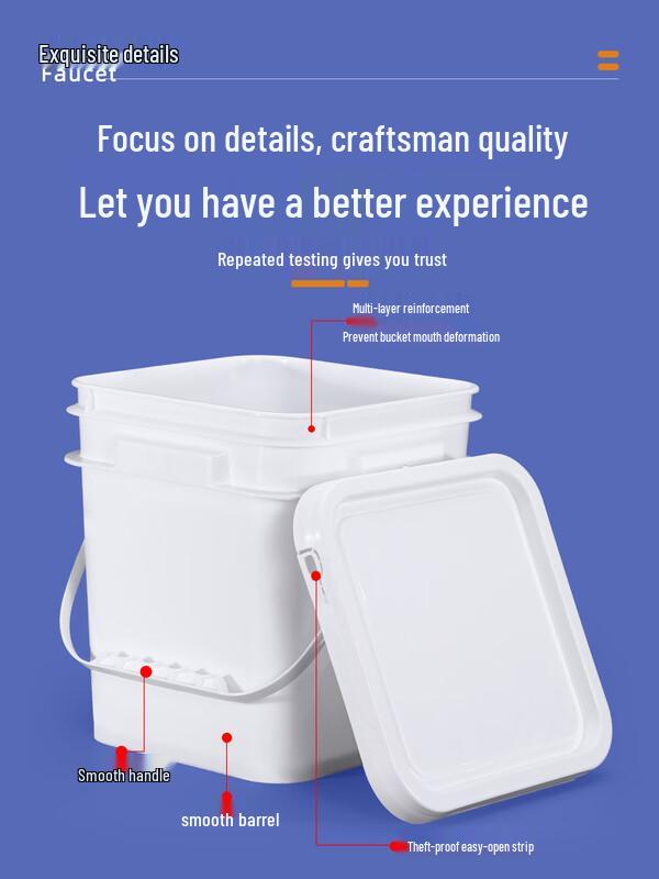 Shixun Square Food-Grade Plastic Container