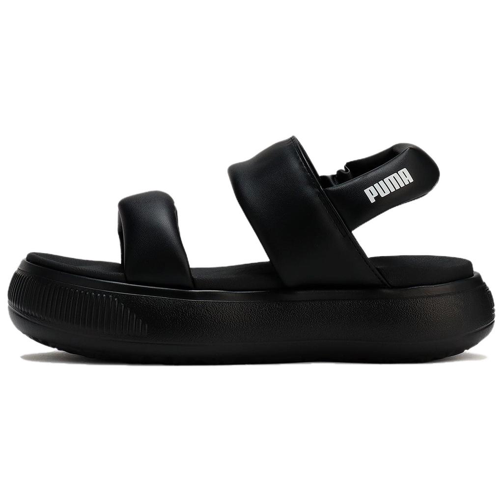 New PUMA Mayu Puffy Slides 'Black' Women's 399451-02