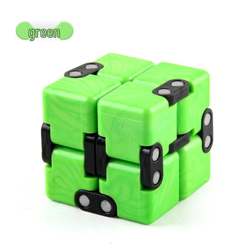 2nd-Order Infinite Folding Rubik s Cube: Pocket Flip Decompression & Educational Toy