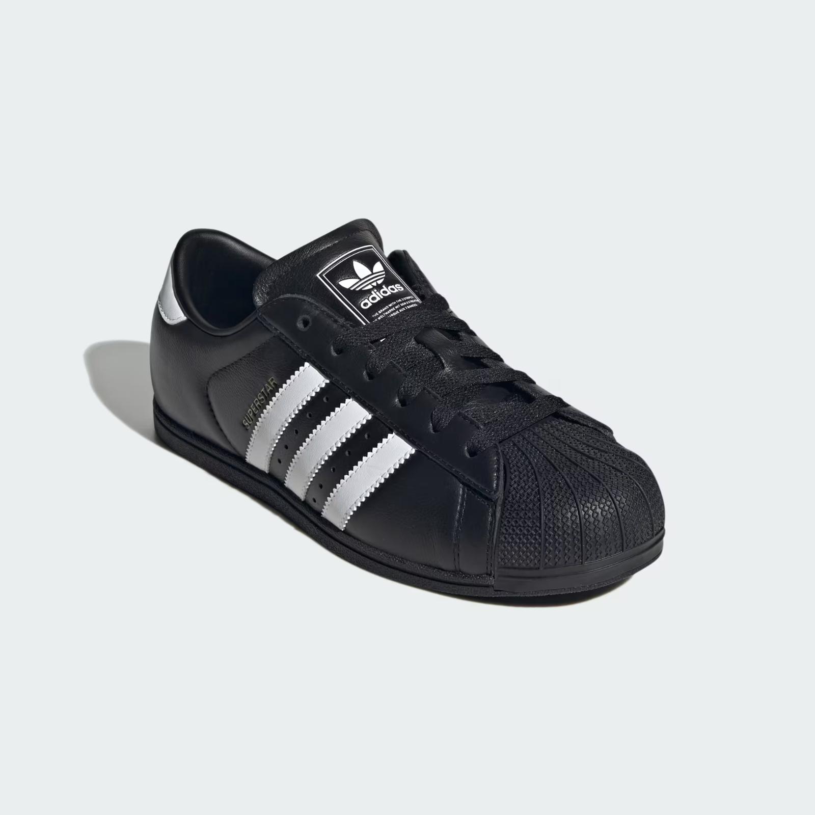 KI6824 adidas Superstar Lo Pro Core Black Cloud White (Women s) 5
