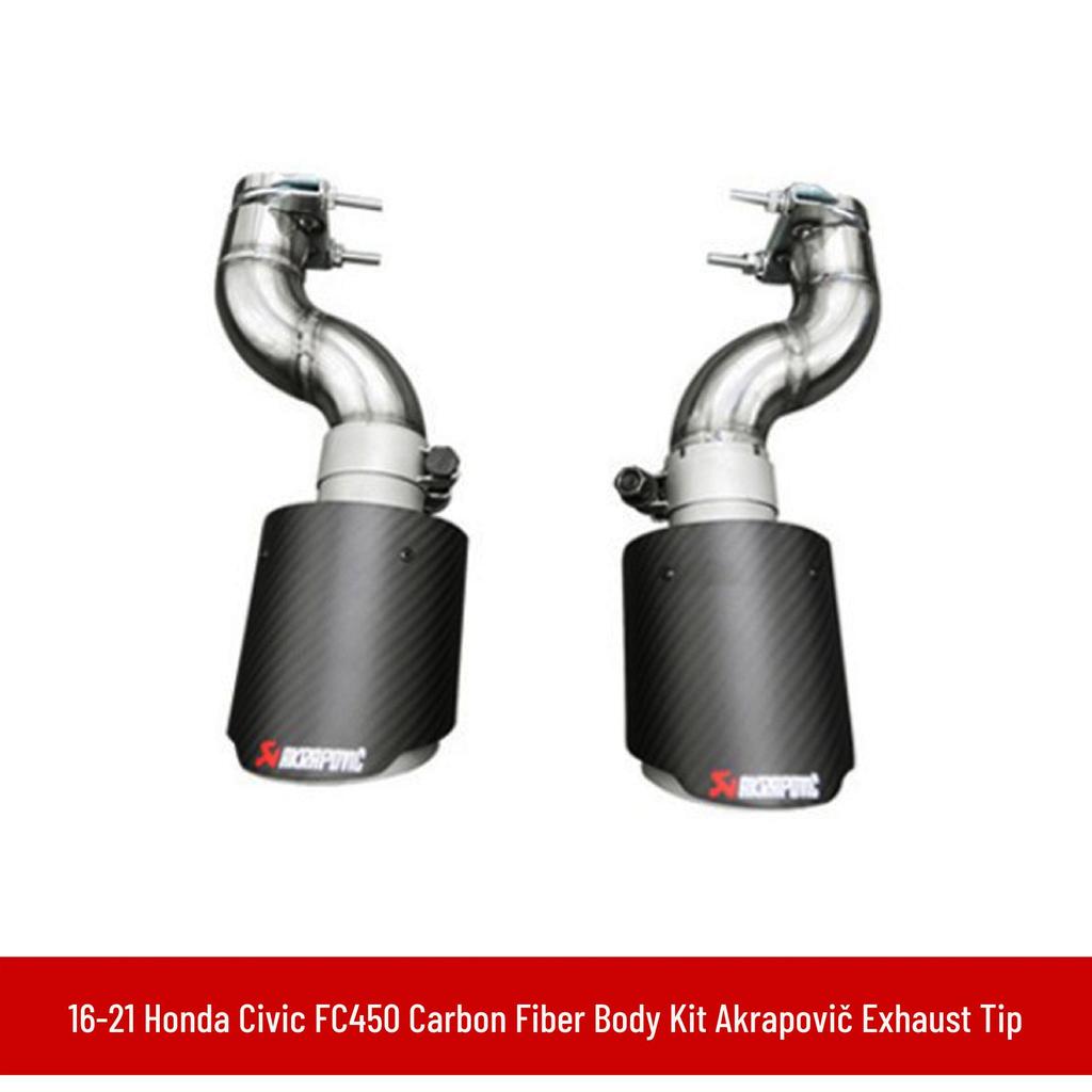 10th Gen Civic FC450 (2016-2021) Body Kit: Wide Body Kit, Side Skirts, Rear Spoiler, Rear Diffuser, Front Splitter, Front Lip Spoiler