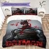 Dark Knight Gotham Bedding 1 Duvet Cover 2 Pillowcase Without Core Without Core Soft And Comfortable Duvet Cover And Pillowcase
