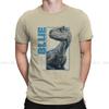 Jurassic Park Dinosaurs Film Pure Cotton TShirt Blue  Elegant T Shirt Leisure Men Clothes Newest Design