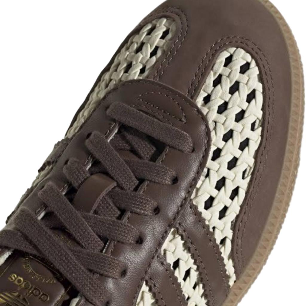 Adidas Samba OG Basketweave Cream White Earth Strata