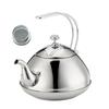 Universal 1.5L Capacity Teas Kettles Suitable for Stovetops Durable Nonrust Steel Wide Opening Water Boiler