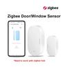 Zigbee Door Sensor Wireless Magnetic Window Open Closed Alarm Detector Works Zigbee2MQTT for Need Gateway