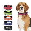 Reflective Dog Collar Soft Padded Breathable Nylon Adjustable Pet Collars for Girl Male Female Small Medium Large Dogs Training