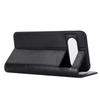 For Google Pixel 8 Flip Stand Wallet Crazy Horse Texture Cover Genuine Cow Leather Phone Case