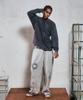 THEVINYLHOUSE Fingerprint Slub Ls Tee Charcoal