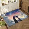 Your Name Floor Mat Soft Thickened Absorbent Non-Slip Bedroom Living Room Door Mat Home Decor Flannel Rugs