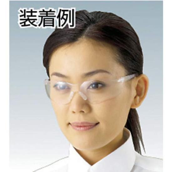 TRUSCO Safety Single-Lens Glasses, Clear, TRS-980