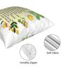St. Patrick's Day Breastplate Prayer Throw Pillow Cover Decorative Pillow Irish Saint Paddys Shamrock Leprechaun Pillowcase
