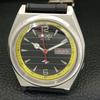 JAPAN VINTAGE SEIKO ACTUS AUTOMATIC 7009A MENS BLACK COLOR DIAL WATCH A702346-5 R124-a702346