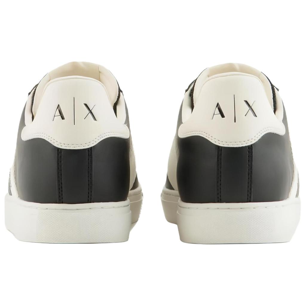 Armani Exchange Comfortable Minimalist Low-Top Sneakers Men sneakers Black XUX173XV6661N814