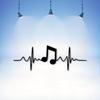 Music Note Heartbeat Metal Wall Art, Music Lover ECG Wall Decor