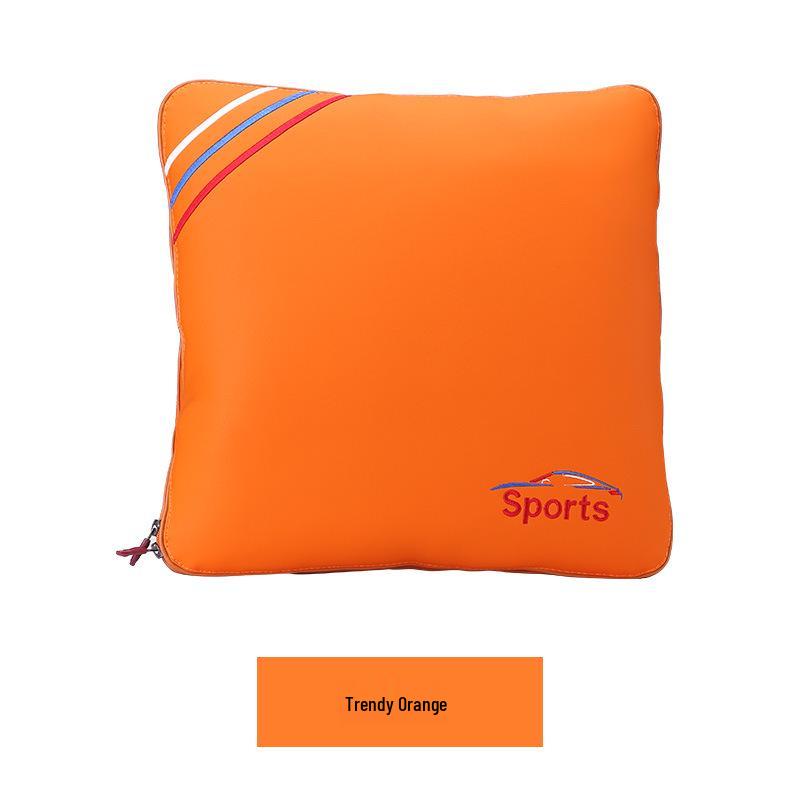 Versatile Car Air Conditioning Quilt, Cushion & Pillow: Dual-Use for Lumbar Support & Backrest, Fits Various Car Models