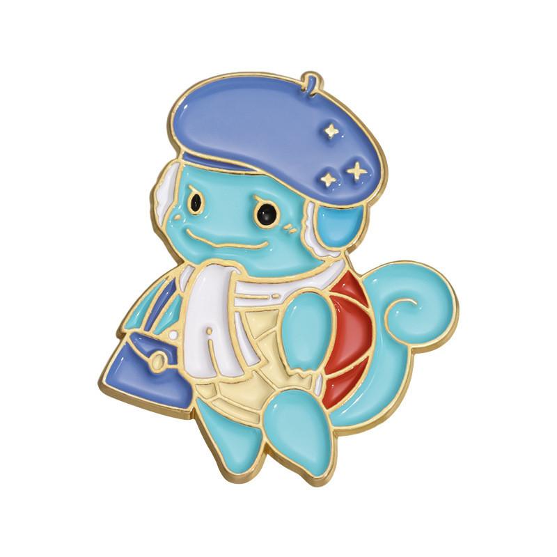 Creative Cartoon Animal Alloy Brooch Pins Unique Metal Accessories For Everyone