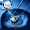 Retro French Luxury Freshwater Pearl Necklace with S925 Silver Branch Design for Women