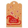Premium-Qualität 100 Stück Hoher Standard Kraft-Papier Oberste Güte Oberste Güte Weihnachten Oberste Güte Baum Überlegene Qualität Anhänger Oberste Güte Frohe Premium-Qualität