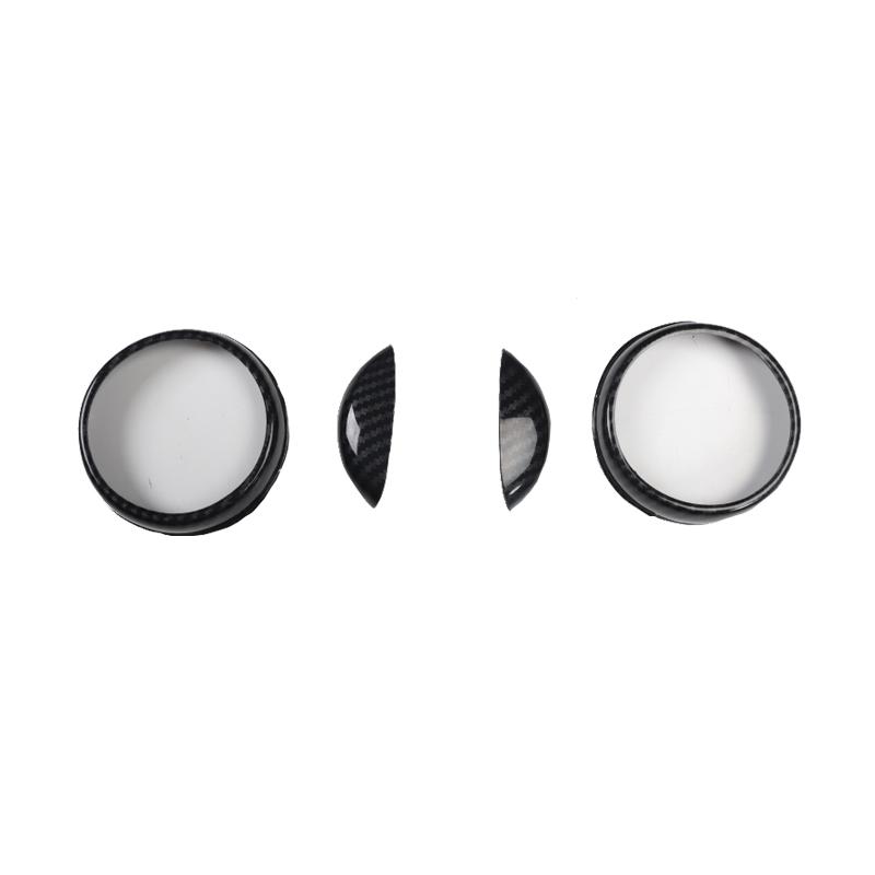 Fibră de carbon Husă decorativă interioară Turnare Instrument Carcasă de viteze Carcasă modificată pentru Old Smart 451 fortwo