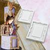 DIY Handmade Soap Making Supplies Silicone Fondant Mold Crown Window Shape Cake Decorating Family Candle Mold Flexible