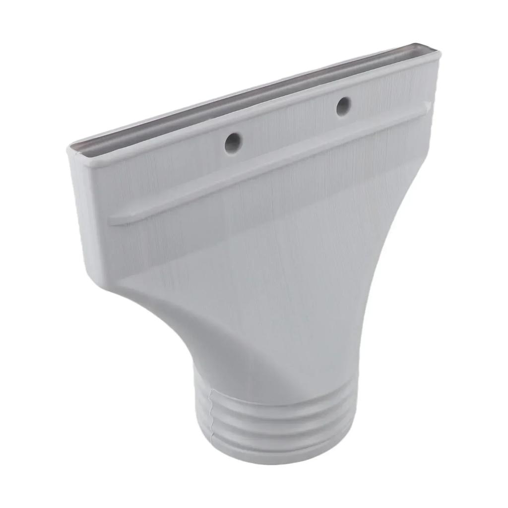 22x25x2cm Flat Hose Adapter Hose Connector Versatile Connection High-Quality Plastic Minimal Height Optimal Air Circulation