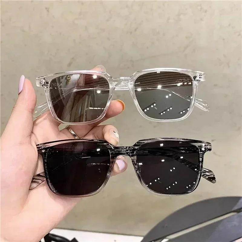 Leopard Dark Green Square Sunglasses Man Shades Male Sun Glasses Designer Travel Vintage Oculos De Sol