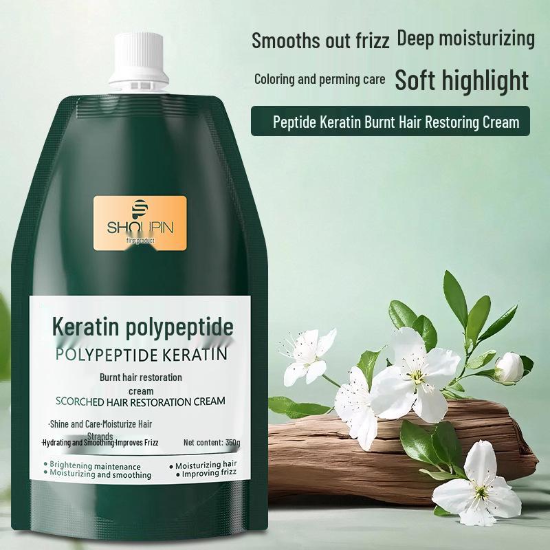 Maschera Capelli Color-Lock 2025 per Capelli Secchi, Crespi, Lucidi, Permanenti e Colorati - 500ML Balsamo Lisciante