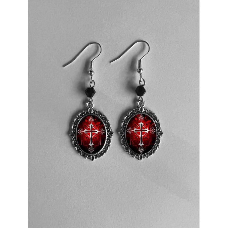 Original Retro Gothic Victorian Style Earrings