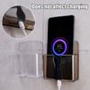 1Pcs Hanging Stand Air Conditioner Remote Holder Wall Mounted Phone Charging Bracket