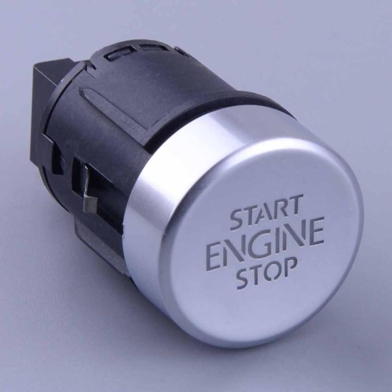 5N0959839 Car Engine Key Start Stop Button Switch Plastic Fit for Volkswagen Tiguan Sharan 2011 2012 2013 2014 2015 2016