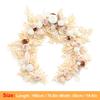 1.8/2.7M Artificial Flowers Wedding Eucalyptus Garland with Rose Wedding Table Centerpieces Boho Bridal Shower Decoration Wreath