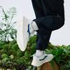Anta Fashionable Versatile Simple Shock Absorbing Wear Resistant Low Top Kids Running Shoes Kids Sneaker White Blue A312418801-1