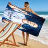 Erling Haaland Spirit Beach Towel, Large Soft Quick Dry Towel for Beach Camping Swimming