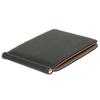Unisex Ultra-İnce Sihirli Para Klipsi Suni Deri Kart Tutucu Bifold Mini Cüzdan