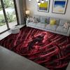 Naruto Ninja Power Symbol Rug Soft Cozy Washable Carpet for Gaming Room Decor