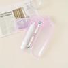 Glossy Purple Universal Electric Toothbrush Travel Case