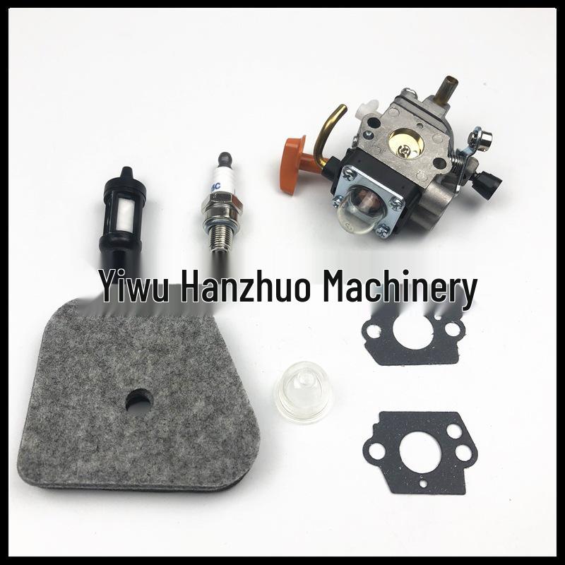 FS90 FS100 110 87 C1Q-S174 Carburetor, Air Filter, Oil Filter for Lawn Mower