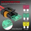 KILIGEN 2 Pack IP67 Waterproof 12AWG Gauge Wiring Harness Inline Fuse Holder ATC/ATO 20A/30A/40A