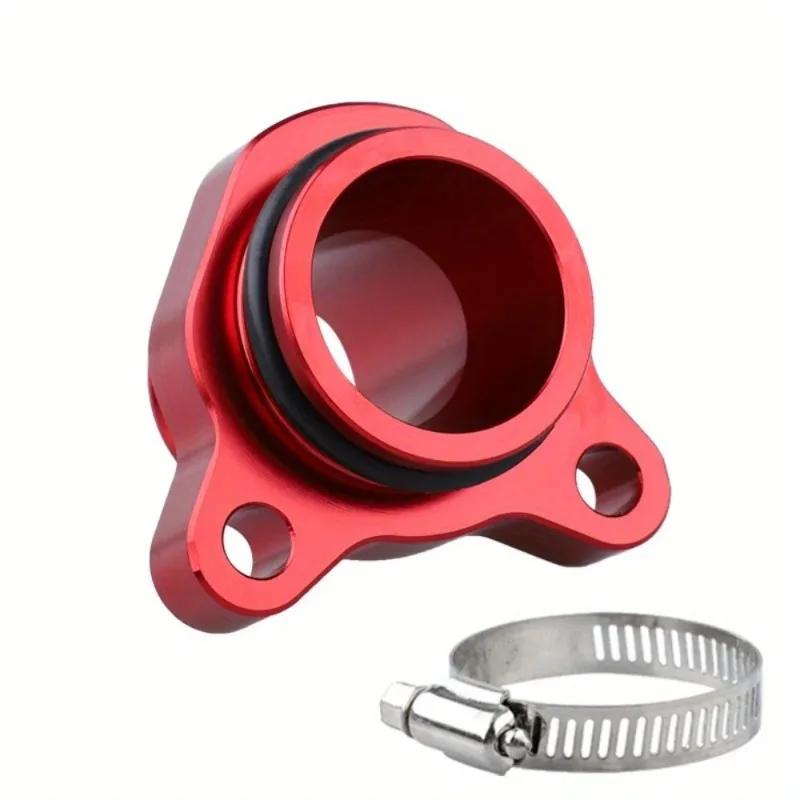 Neuer Aluminium-Wasserschlauchanschluss Ersatz Auto Ersatzrohrverbinder 11537541992 11537544638 Für BMW N54 335i 335 HR053