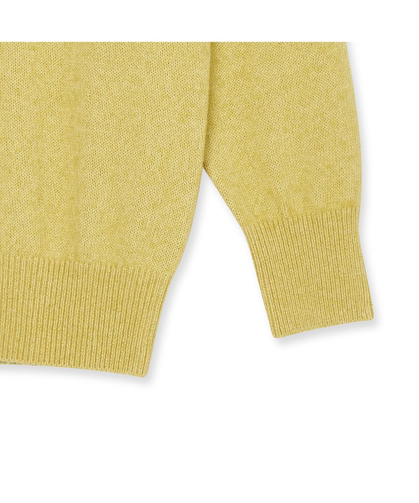 IOLO Women'S Puff Sleeve Round_Yellow