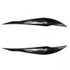 2pcs Car Headlight Eye Lid Covers ABS Carbon Headlight Lamp Eyebrows Trim Stickers for BMW 3 Series F30 F31 318i 320i 2012-2018