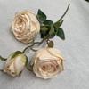Silk Rose Realistic Floral Arrangement For Wedding And Home Gift Decoration