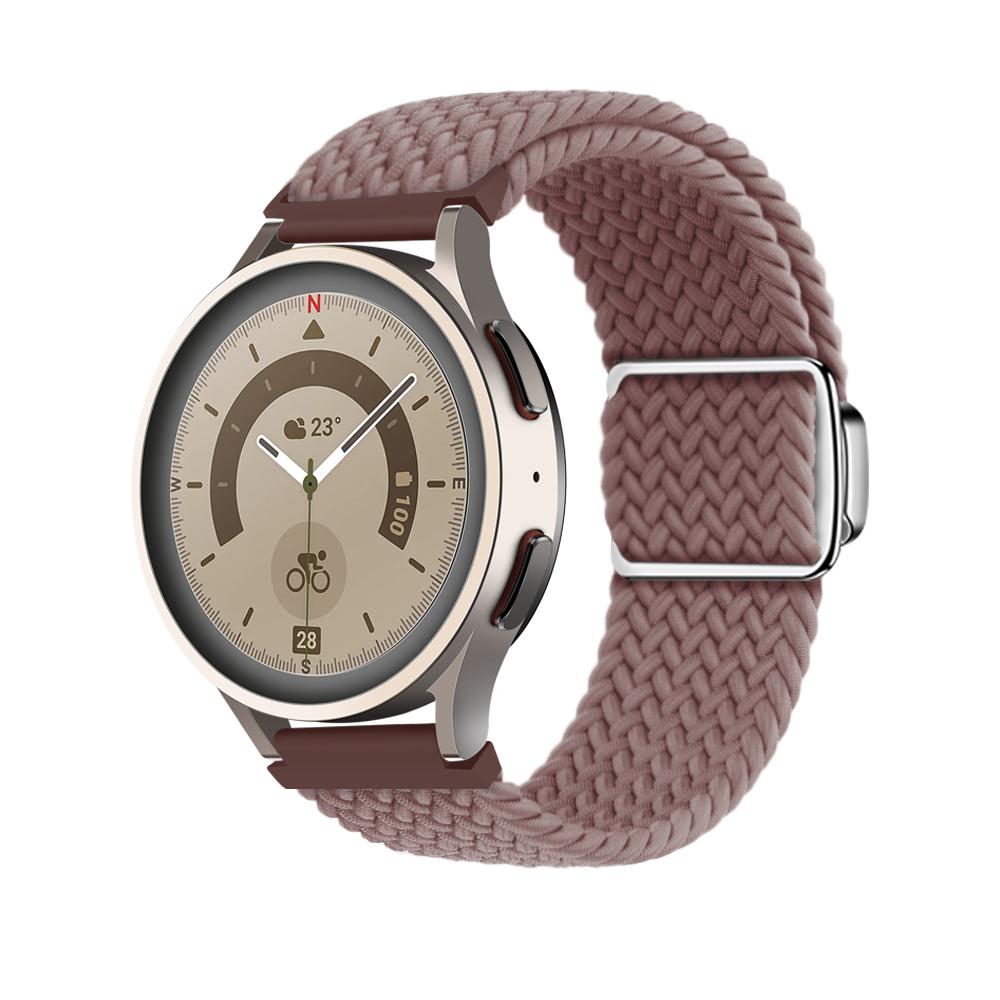 20mm 22mm Magnetic Braided Loop Strap for Samsung Galaxy Watch 6 5 4 Amazfit GTS 4 Adjustable Wristband Huawei Watch 4//3/GT Pro