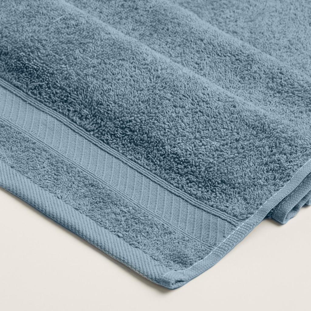 Likya Border 4 Pieces Face Towel Set, Cotton Face Hand Towels, Soft Cotton Face Towels, Soft Hand Towel, Cotton Hand Towel, Bath Towel Set