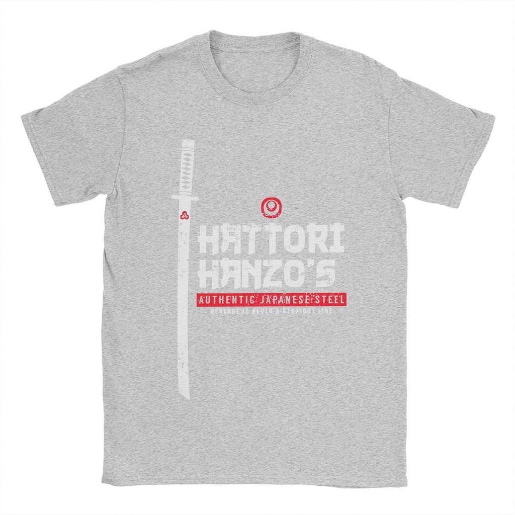 Men T-Shirts Hattori Hanzo Kill Bill Novelty Cotton Tee Shirt Short Sleeve T Shirts O Neck Clothes Graphic