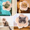 Cat Cone Collar Soft, Waterproof Cats Cones to Stop Licking After Surgery, Adjustable Soft Elizabeth Cats Collars for Wound Healing, Flower Shape Cat