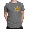 Sheriff Novelty 100 Cotton Tshirt Deputy Sheriff Office Decor Tops Tees For Unisex