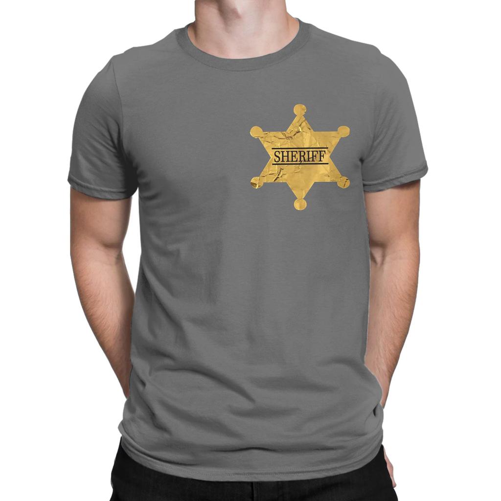 Sheriff Novelty 100 Cotton Tshirt Deputy Sheriff Office Decor Tops Tees For Unisex